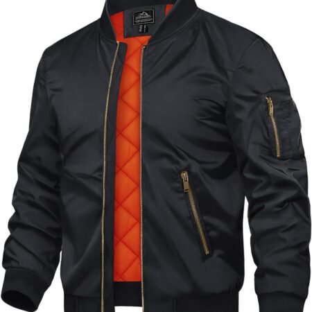 Tacvasen Men's Bomber Jacket