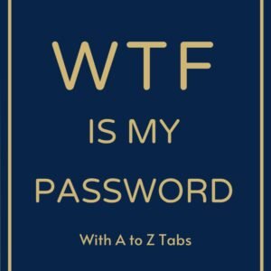 Password Notebook: Safely Store Web Addresses & Usernames