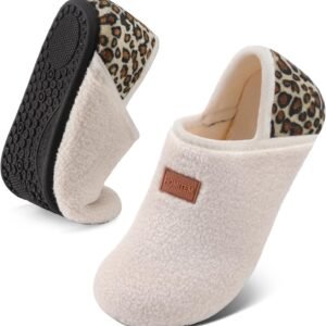 Women's Slipper Socks for Neuropathy - Indoor Cozy Fuzzy Slippers, Travel