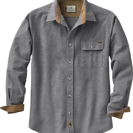 Legendary Whitetails Men's Flannel Shirt - 100% Cotton, Long Sleeve Button