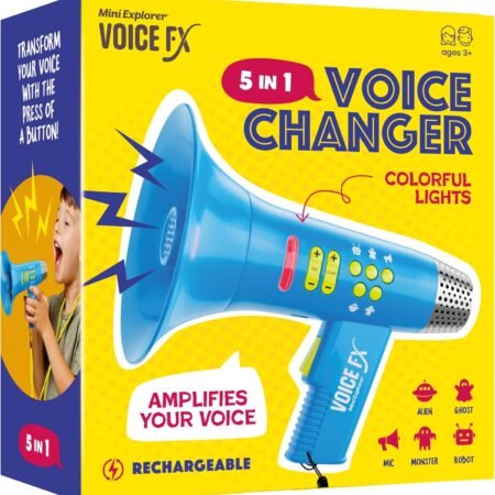 Mini Explorer Voice Changer for Kids: Fun Talking Toy for Boys & Girls Aged 3
