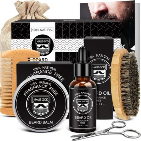 Male God Beard Kit with Natural Ingredients