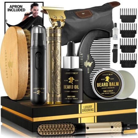 Ultimate 15-Piece Grooming Kit for Men: Perfect Christmas Gifts for Dads Who Have Everything